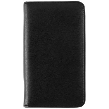 Day-Timer Armorhide Leather Zippered Planner Covers, Pocket Size, 3 1/2" x 6 1/2"