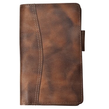 Outback Leather Wallet - Open