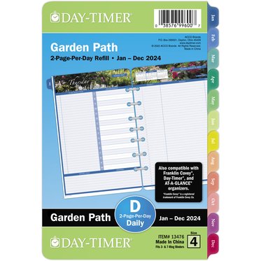 Garden Path 2-Page-Per-Day Diary Refill