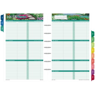 Garden Path 2-Page-Per-Week Diary Refill
