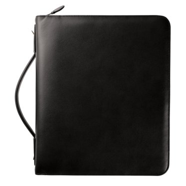 Folio size - Armorhide Leather Binder - Zippered with Handles