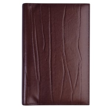 Portable size - Western Coach Leather Binder - Open