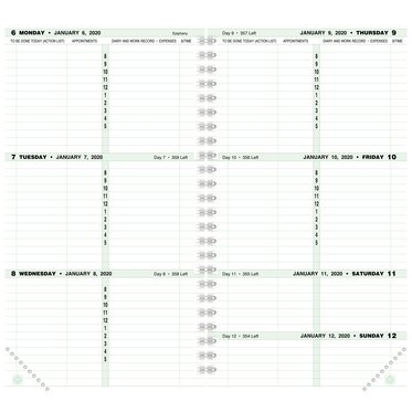 Original 2-Page-Per-Week WireBound Planner
